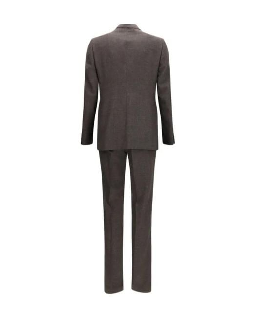 Zegna Gray Regular-Fit Tailored Suit for men