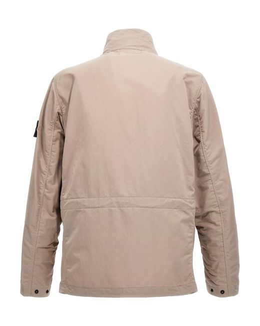 Stone Island Natural Logo Casual Jacket for men