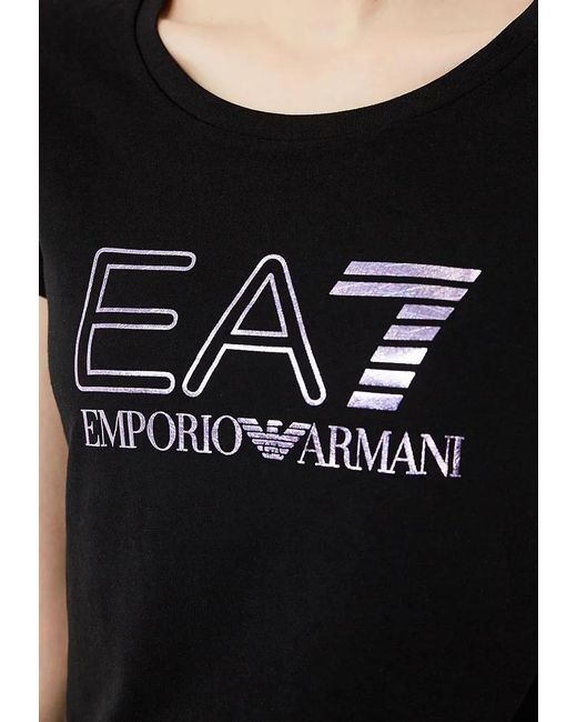 EA7 Black Logo T-Shirt