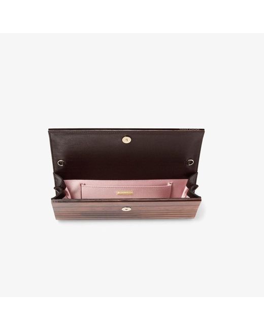 Jimmy Choo Brown Sweetie Clutch Bag