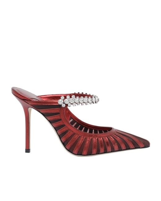 Jimmy Choo Red With Heel