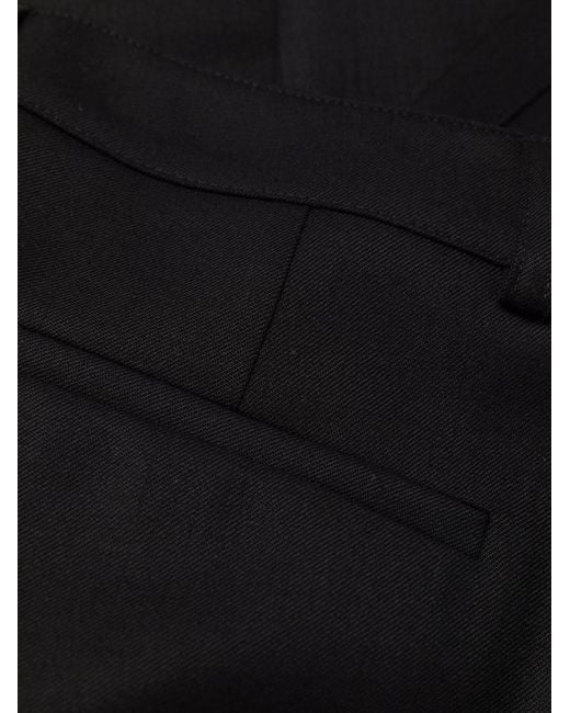 P.A.R.O.S.H. Black P.A.R.O..H. Flared Tailored Pants