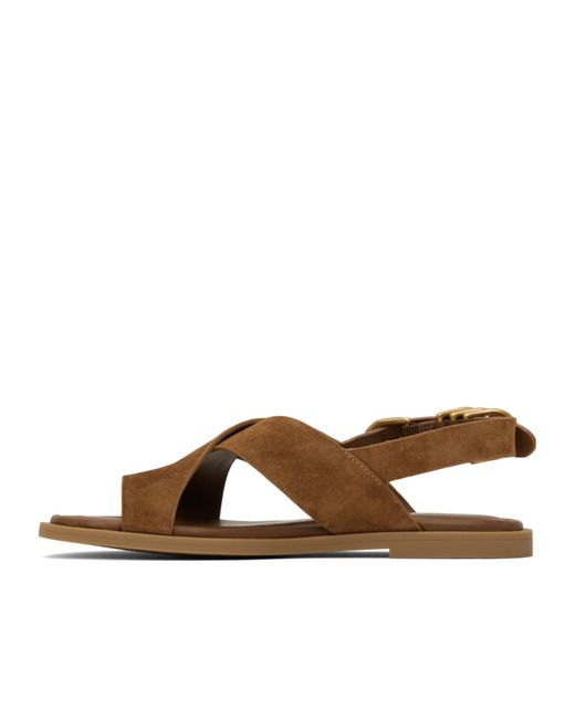 Rag & Bone Brown Round Toe Flat Sandals