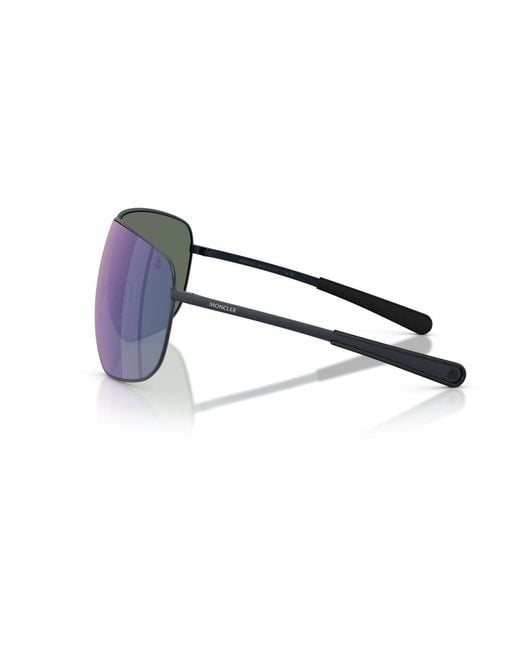 Moncler Blue Full Frame Sunglasses