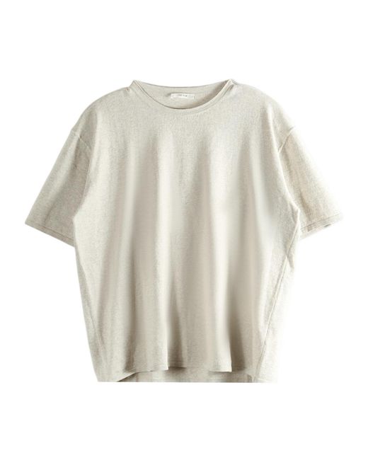 The Row White Short-Sleeved Crewneck T-Shirt for men
