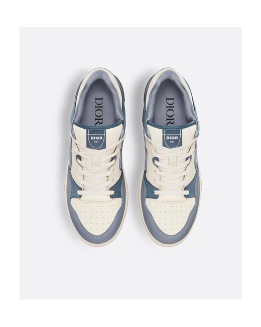 Dior Blue B57 Dribble Low-Top Sneaker for men