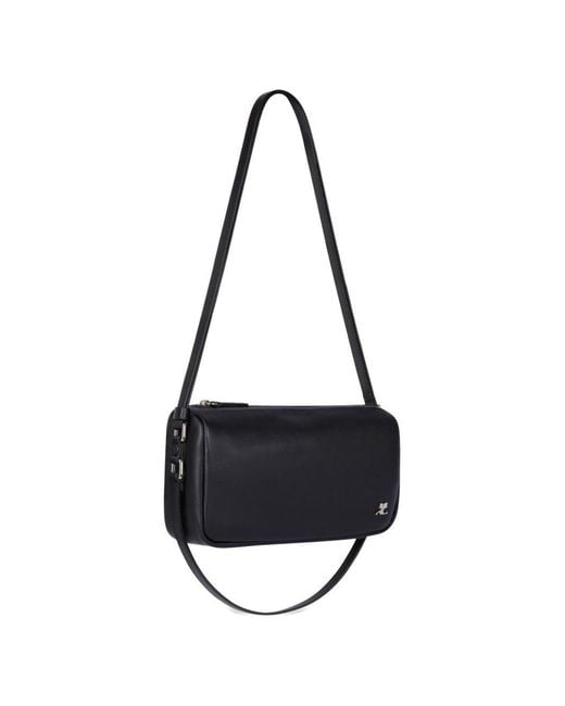 Courreges Black Courrèges Small Three Sixty Bag