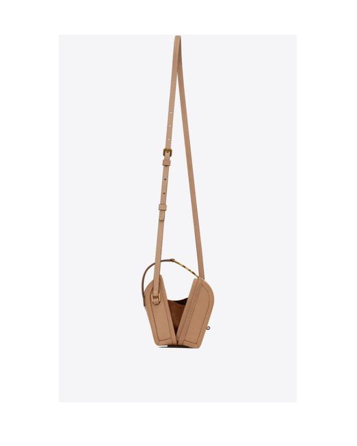 Saint Laurent White Mini Box Bag