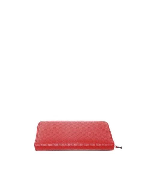 Gucci Red Weave A Purse