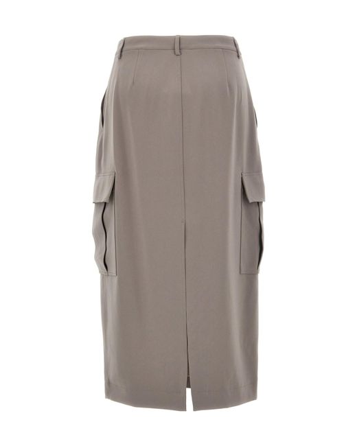 Theory Gray Skirts