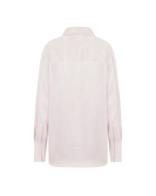 Anine Bing Pink Long Sleeve Shirt