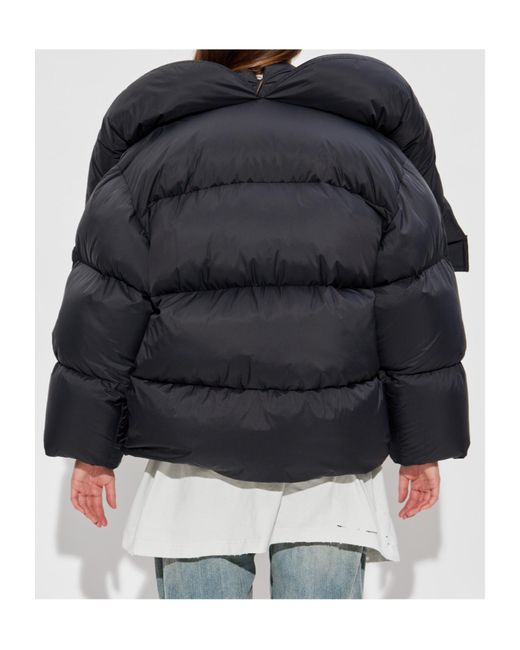 Balenciaga Blue Quilted Puffer Jacket