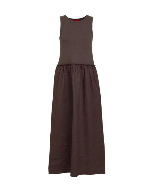 MAX&Co. Brown Long Dresses