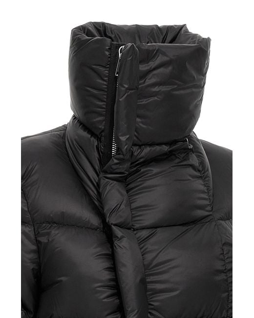 Rick Owens Black "Naska" Down Jacket