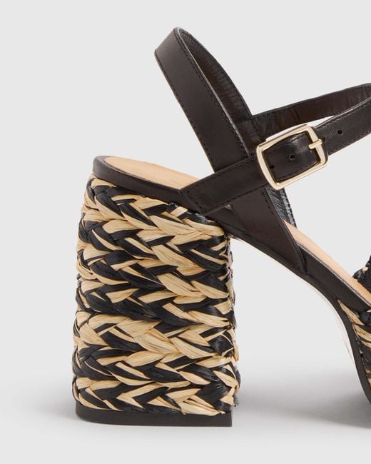 Castaner Multicolor Vicen 95Mm Raffia Sandals