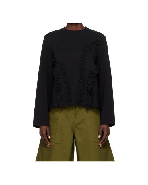 CECILIE BAHNSEN Black Alva T-Shirt
