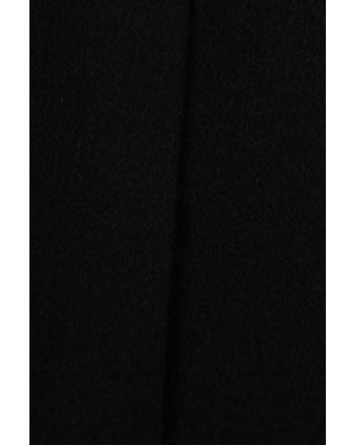 Our Legacy Black Double-Breasted Long Coat for men