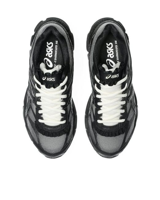 Asics Black Gel-Cumulus 16 Lace-Up Sneakers for men