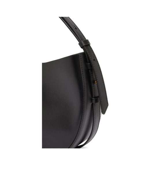 Soeur Black Adjustable Shoulder Bag