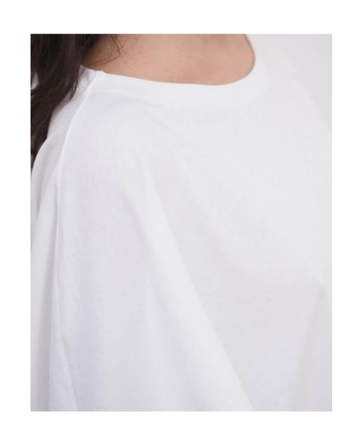 Baserange White Crew Neck T-Shirt