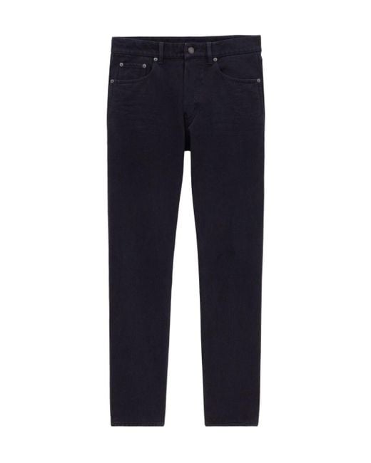 Saint Laurent Blue Mick Straight Jeans for men