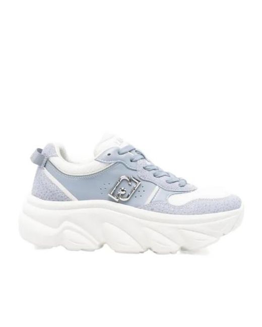 Liu Jo Blue Steffy 01 Logo-Plaque Sneakers