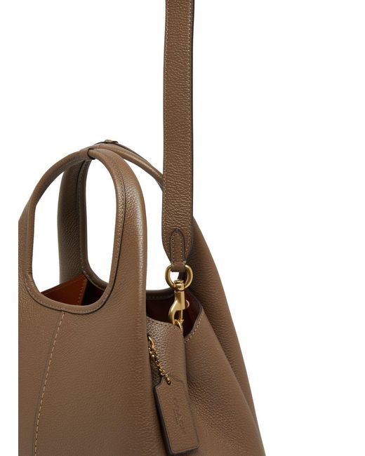 COACH Brown Lana Shoulder Bag 23