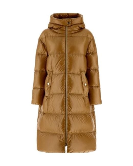 Herno Natural Hooded Down Jacket