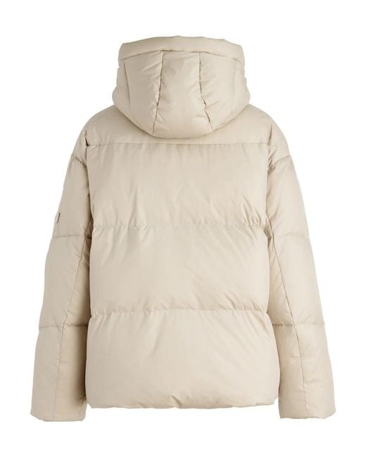 Tatras Natural Long-Sleeve Hooded Down Jacket
