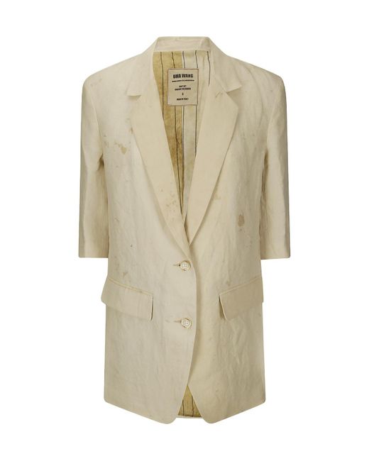 Uma Wang Natural Kaly Blazer