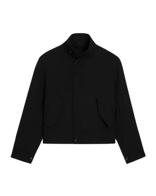 AMI Black Harrington Jacket for men