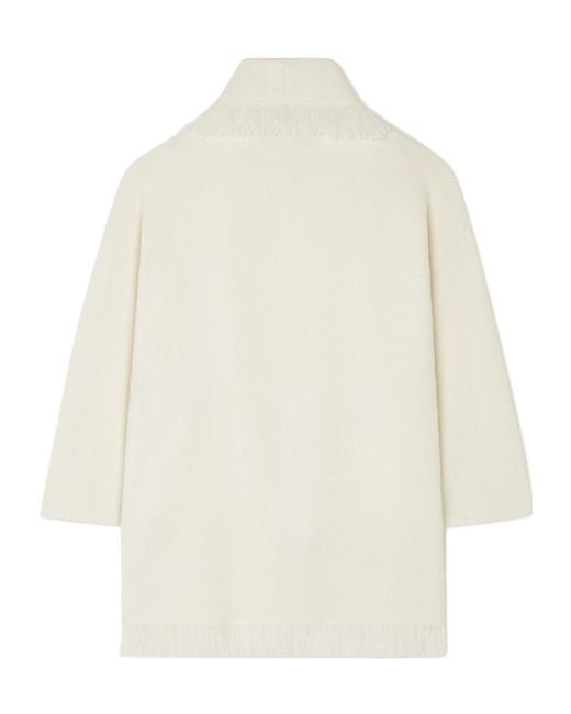 Alanui White Finest Cardigan
