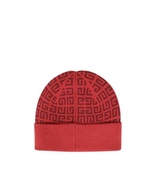Givenchy Red Logo Hat