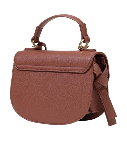 Moschino Red Flap Shoulder Bag