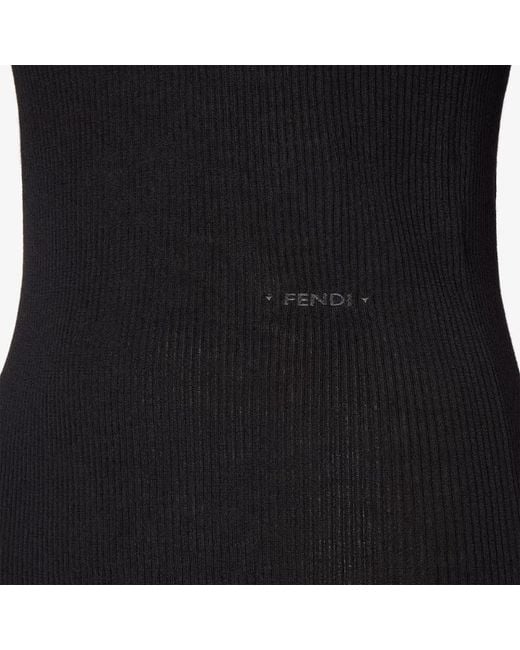 Fendi Black Polo Shirt