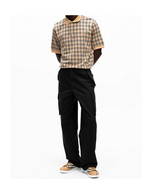Burberry Black Workwear Casual Pants for men