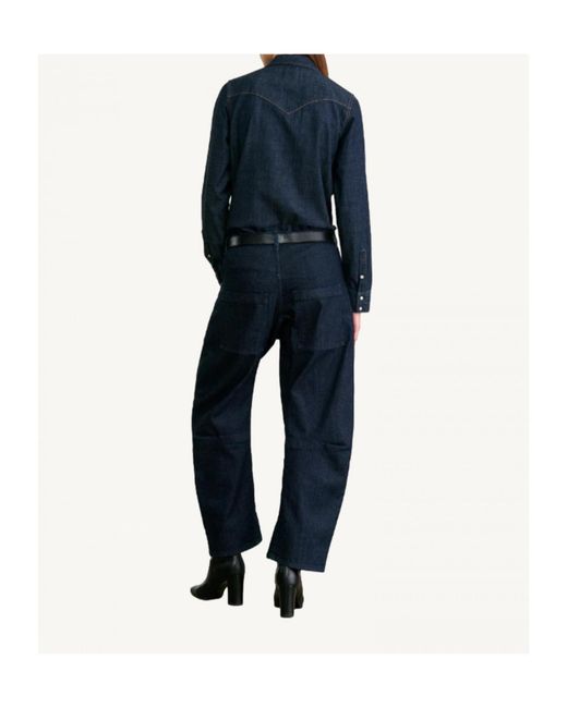 Nili Lotan Black Lapel Denim Jacket
