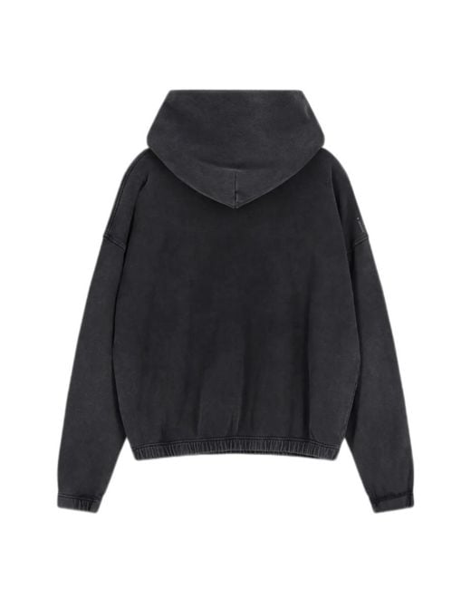 Satisfy Black Softcell Relaxed Hoodie for men