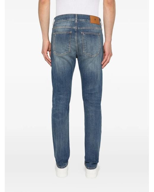 Pt Pantaloni Blue Pt Torino Mick Slim-Fit Jeans for men