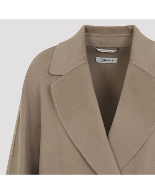 Max Mara Natural 'S Enzo Double-Breasted Coat