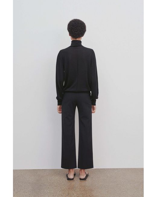 The Row Blue Flame Cropped Pants