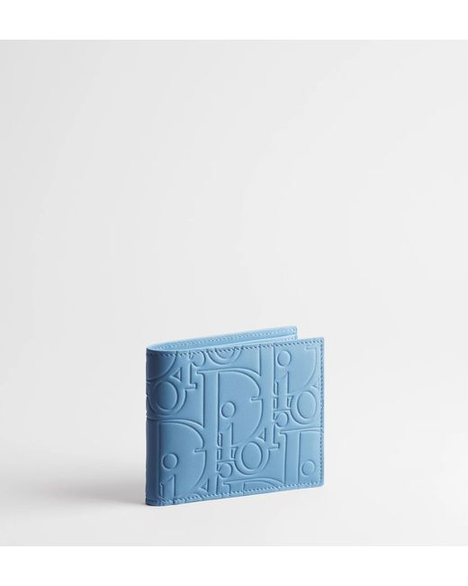Dior Blue Bifold Wallet for men