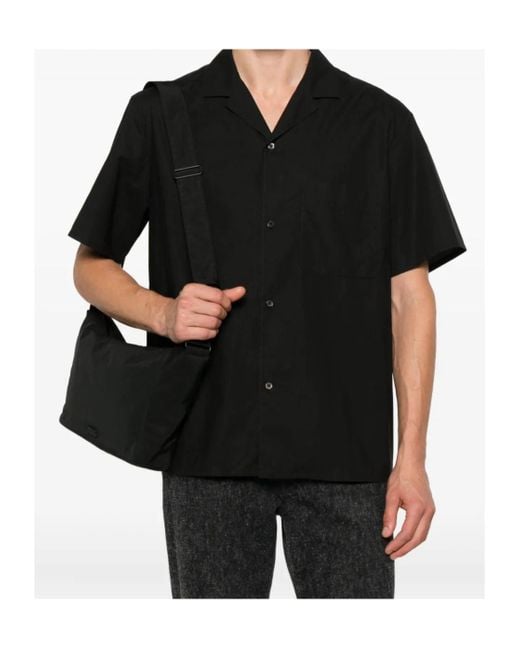 The Row Black Short Sleeve Shirt for men