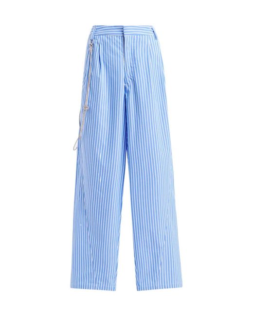 Essentiel Antwerp Blue Hoek Tapered Pants