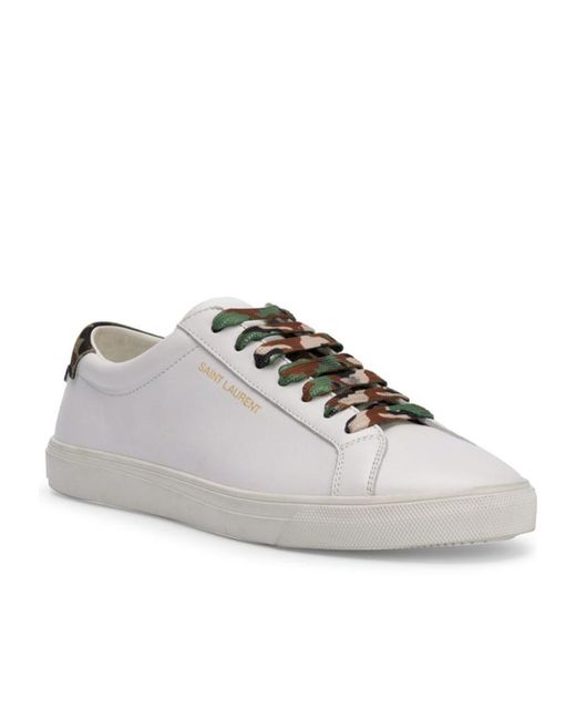 Saint Laurent Multicolor Andy Low-Cut Casual Sneakers