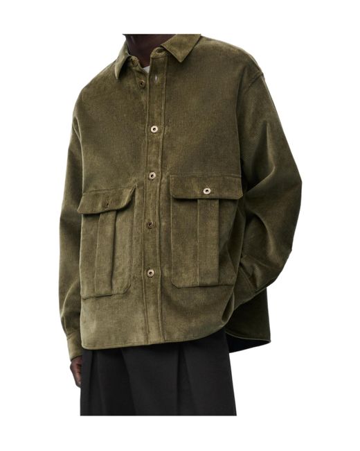 Loewe Green Overshirt for men