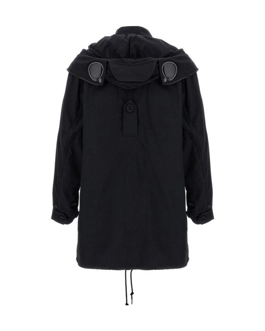 Junya Watanabe Black X C.P. Company Hooded Parka for men