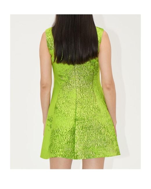 Stine Goya Green Sleeveless Mini Dress