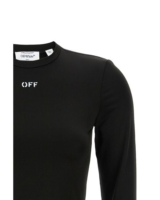Off-White c/o Virgil Abloh Black Off Stamp Crewneck Jumper