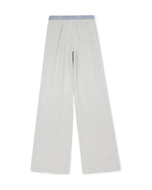 KENZO White Signature' Elasticated Pants